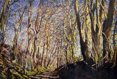 The tunnel road in the valley of the Geer II ©Peter Weidenbaum